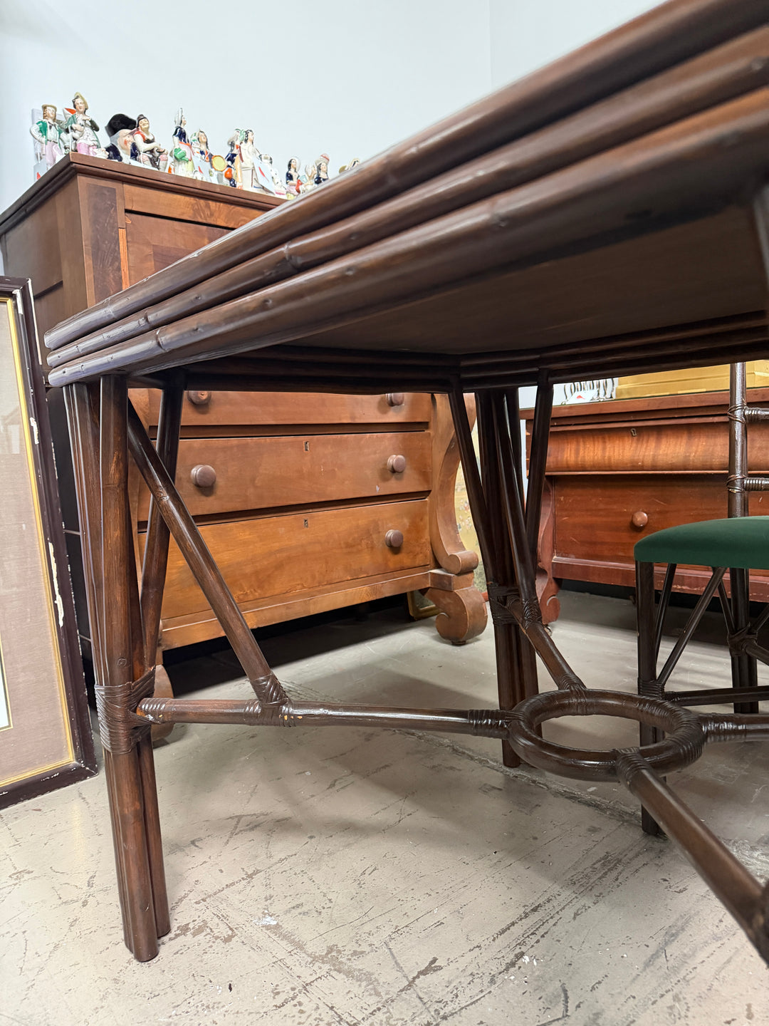 Bamboo Card Table