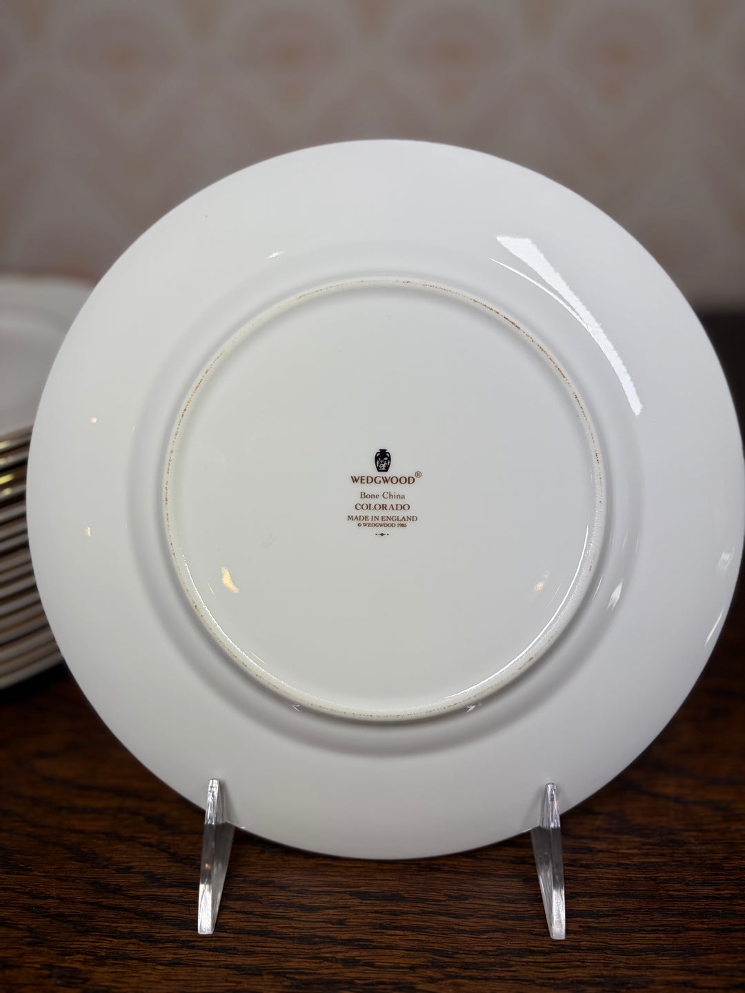 Set of 17 Wedgwood Colorado Salad Plates