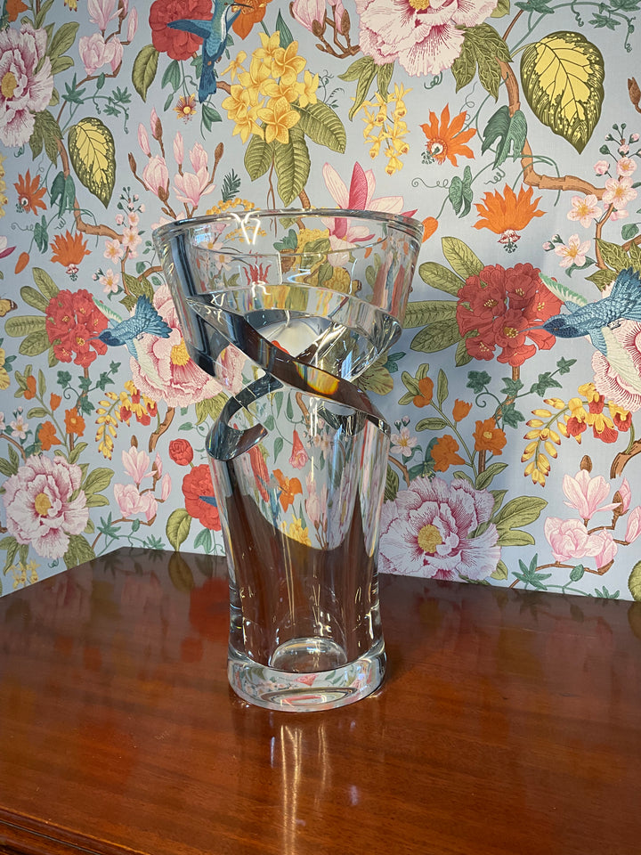 Baccarat Tornado Vase