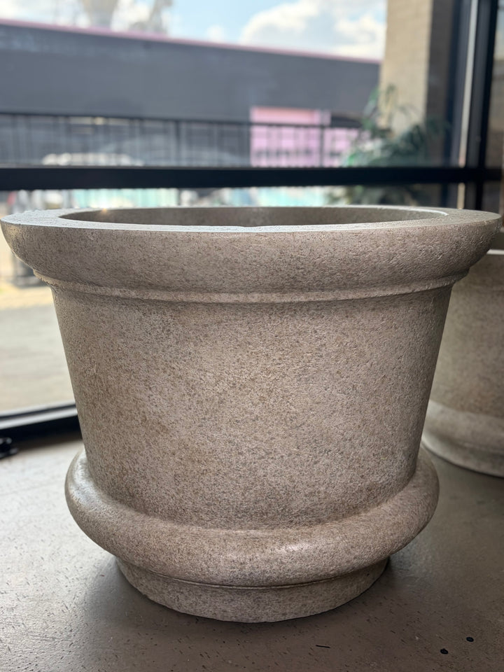 Large Stone-Look Planter