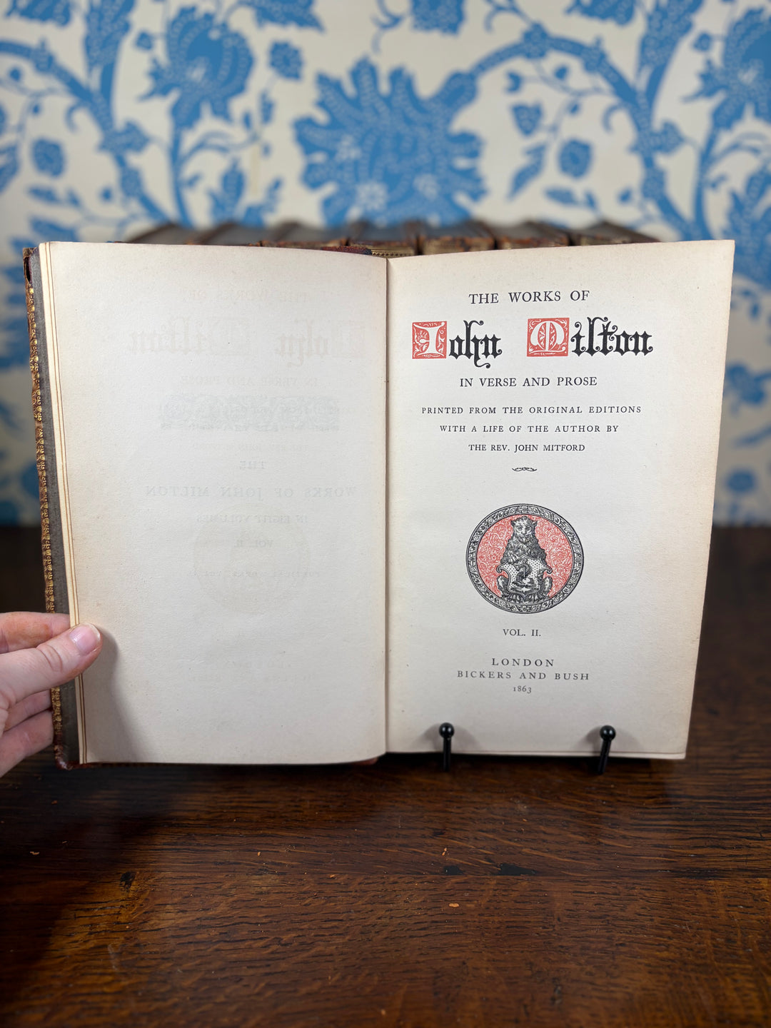 Works of Milton Volumes I-VIII