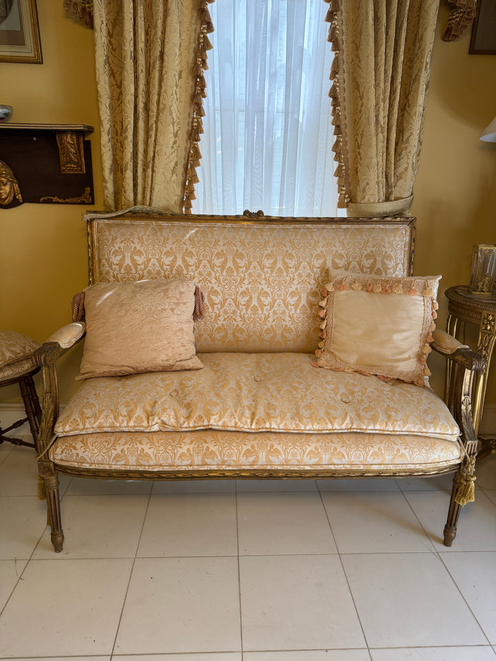 French Louis XVI Style Loveseat
