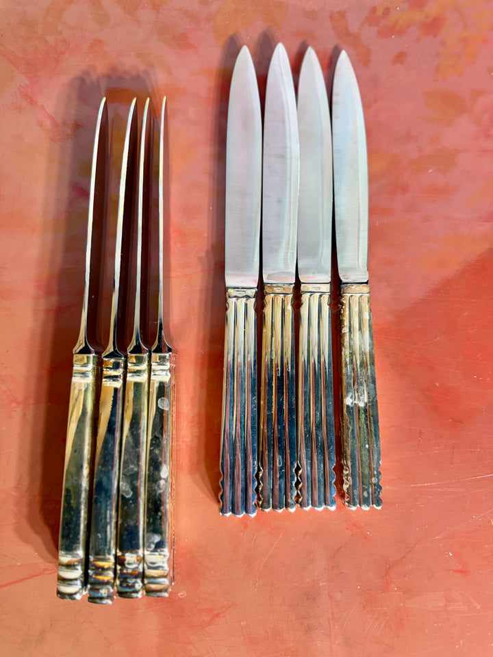 Puiforcat Silverplated Nantes Flatware (Service for 8 + 4 Serving Pieces)