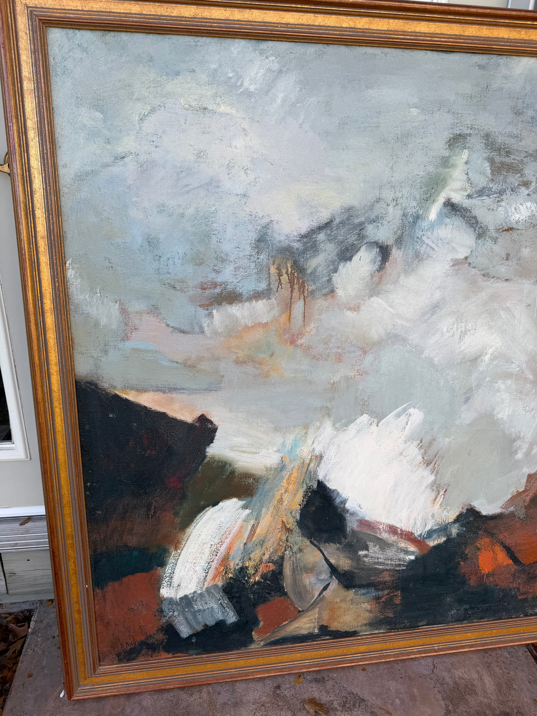 Possibly Avis Demonte (American, 1914-1985) Oil on Canvas, Signed, Framed