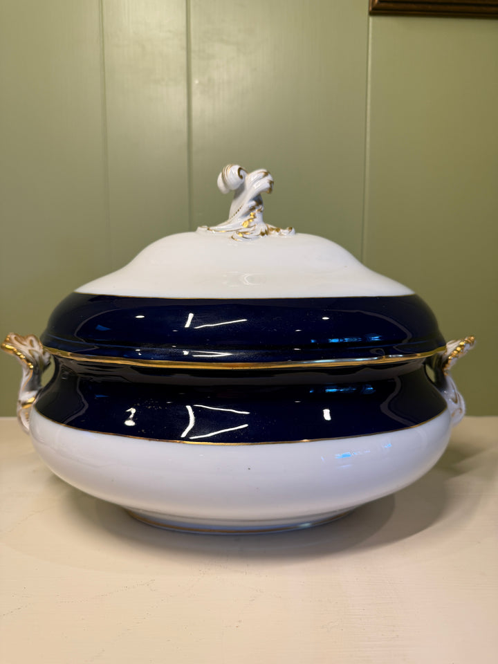 Meissen Cobalt Tureen