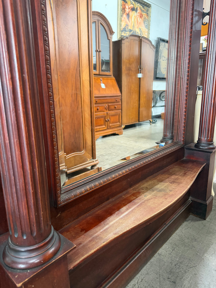 Antique Hall Mirror