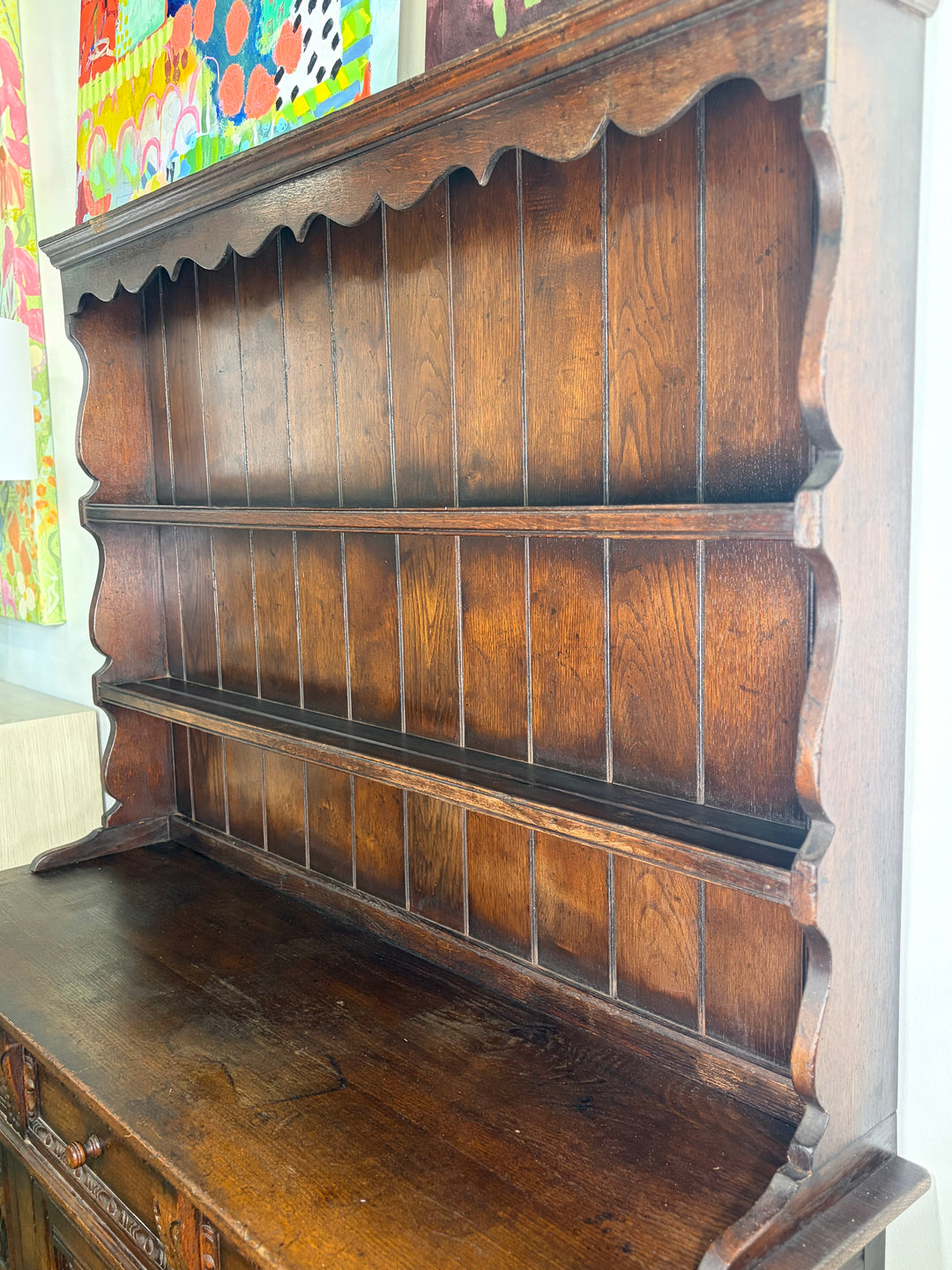 Titchmarsh & Goodwin Oak Welsh Dresser