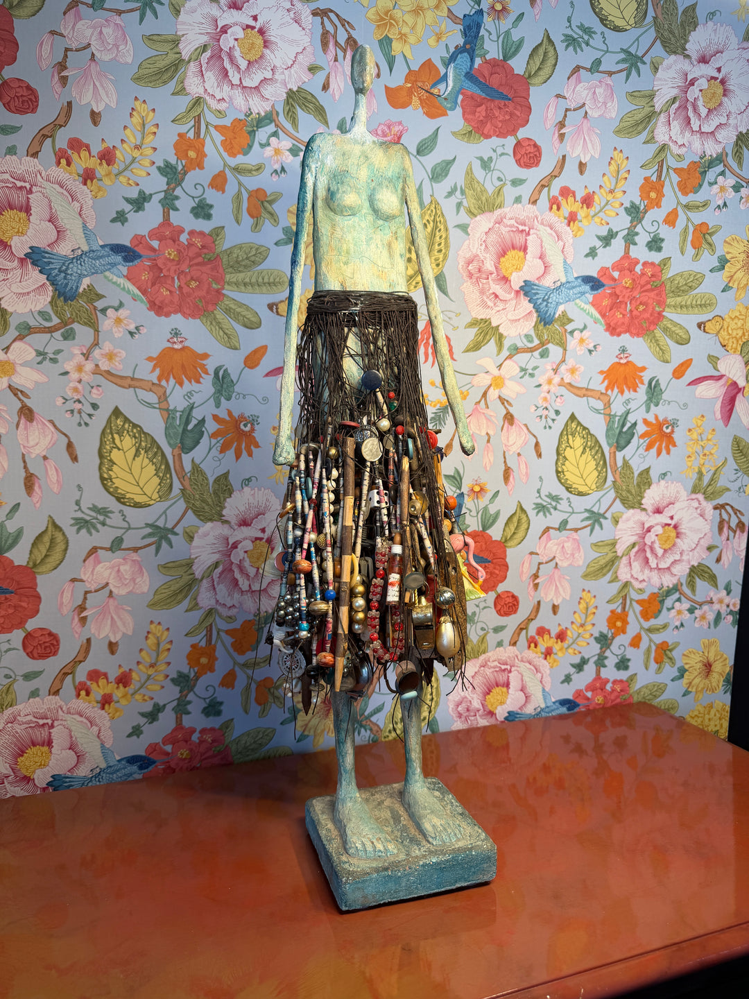 Standing Figure, Eco Warrior, by Ron Allen