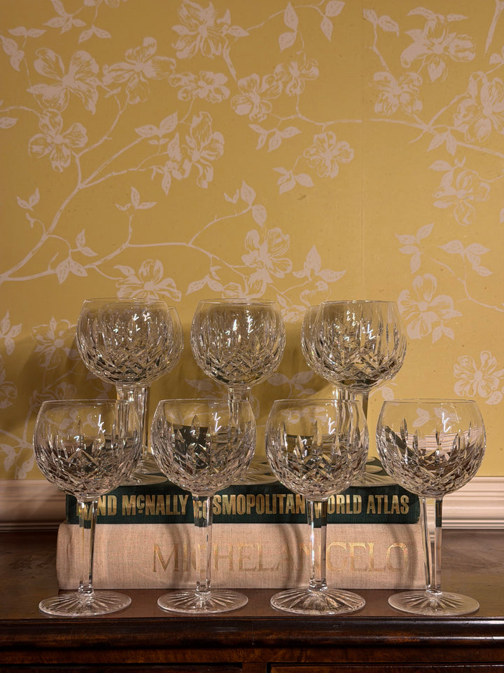 Waterford Balloon Wine Goblets - Set of 8