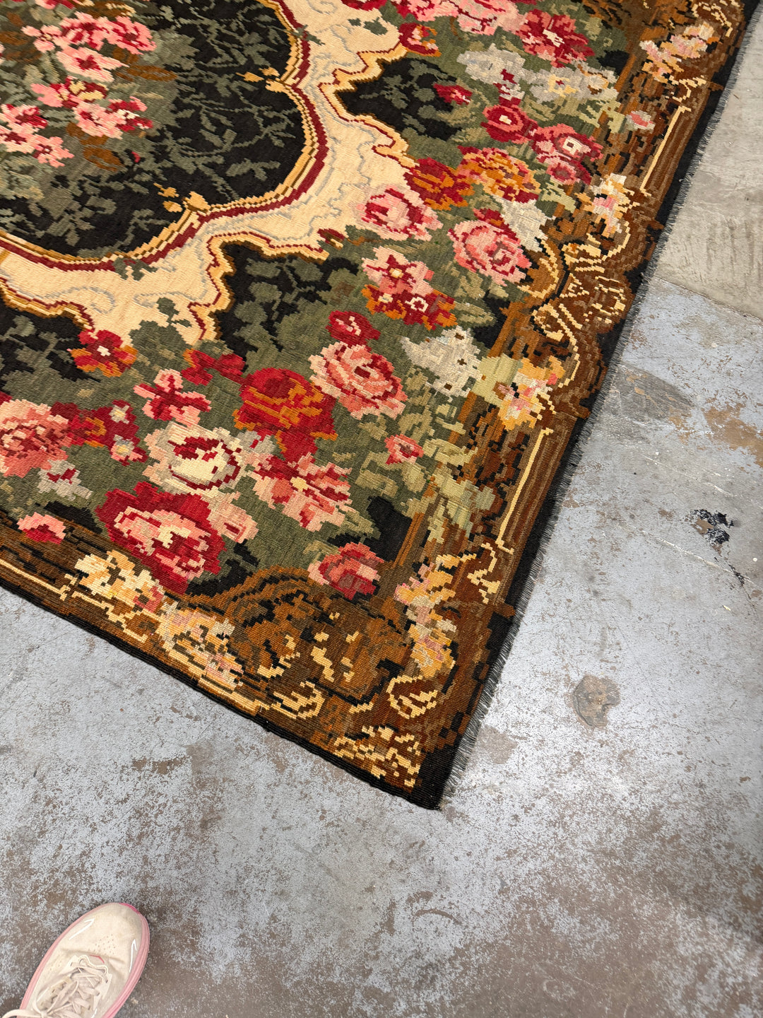 Floral Antique Rug