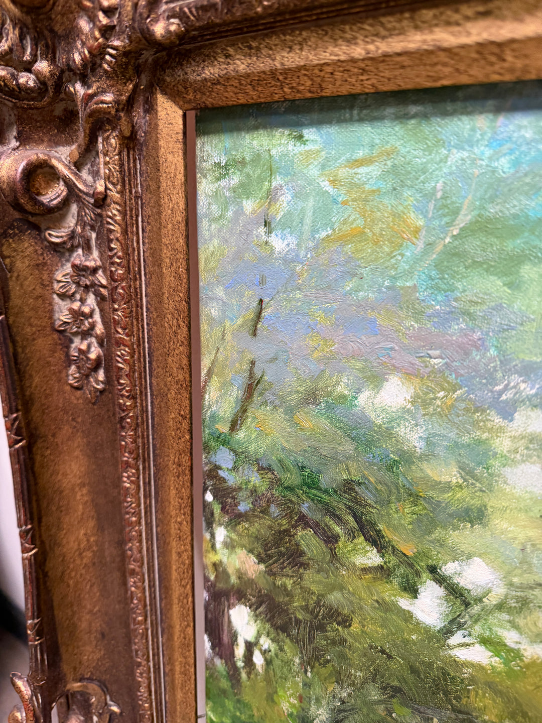 Farm House Original Oil Painting