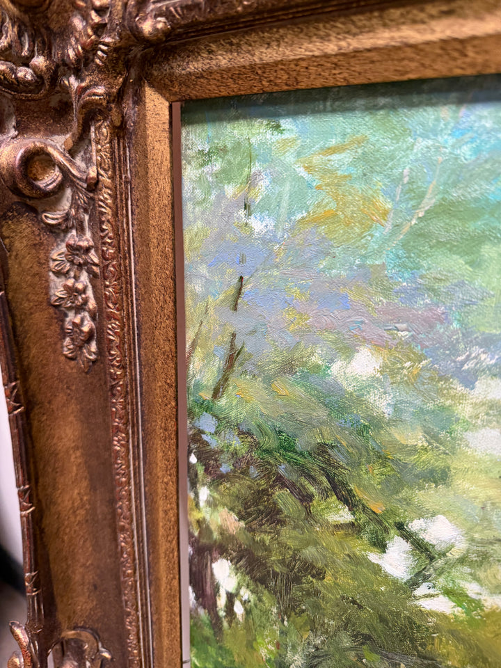 Farm House Original Oil Painting