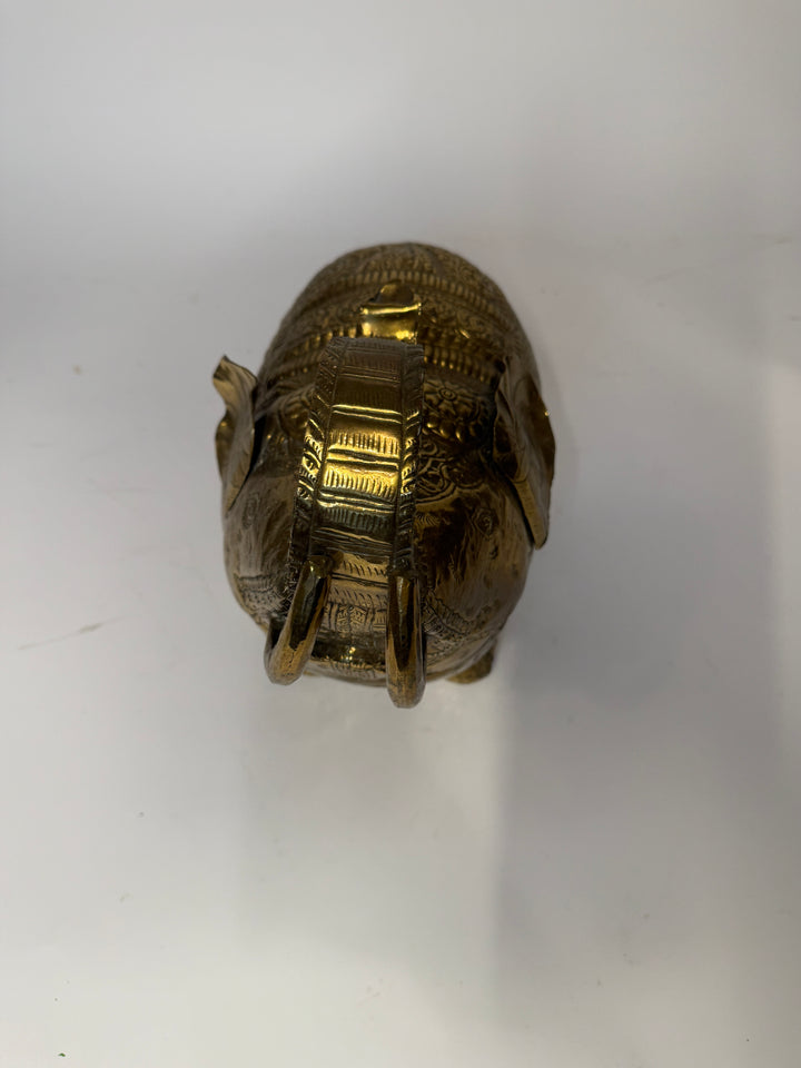 Brass Elephant Box