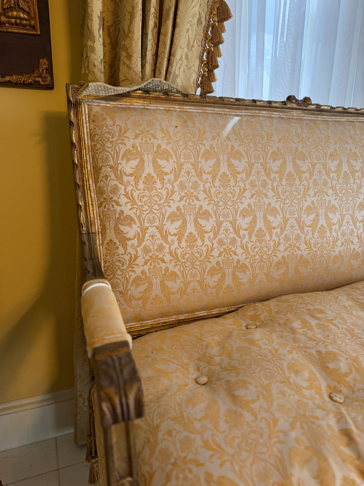 French Louis XVI Style Loveseat