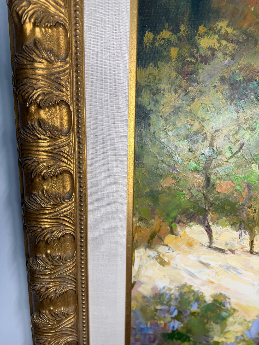 Original Oil Painting of Italian Countryside (Unsigned)