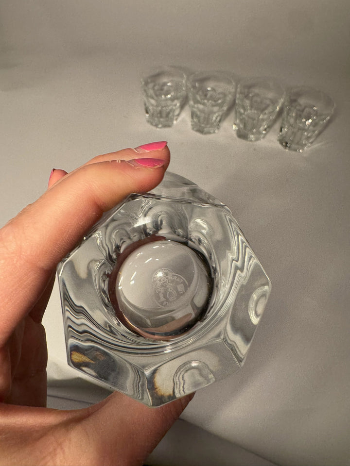 5 Baccarat Tumblers
