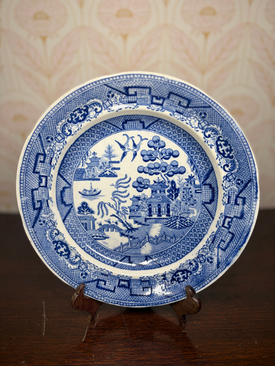 Blue Willow Plate
