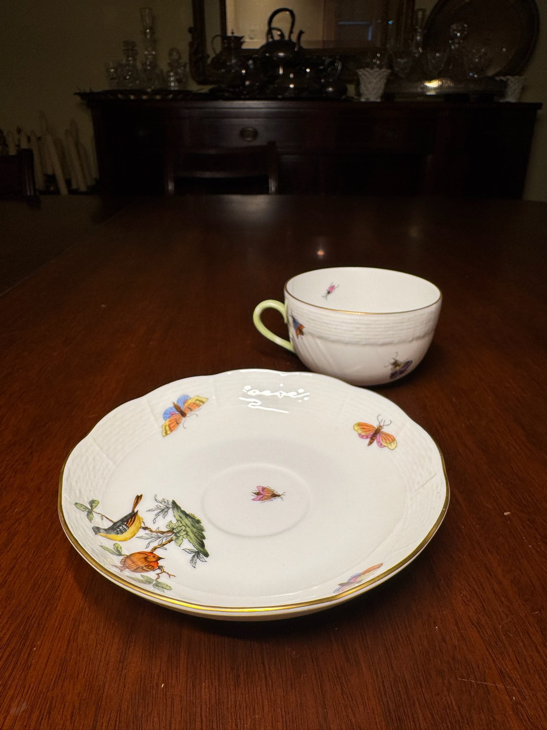 Herend Cup and Saucer (#1726)