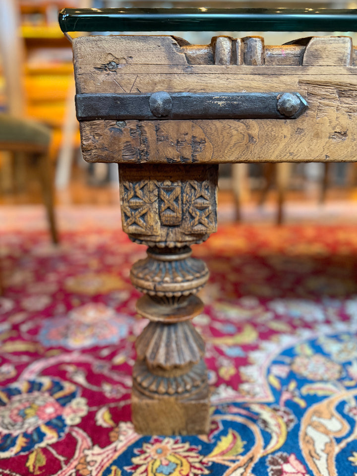 Antique Moroccan Door Coffee Table