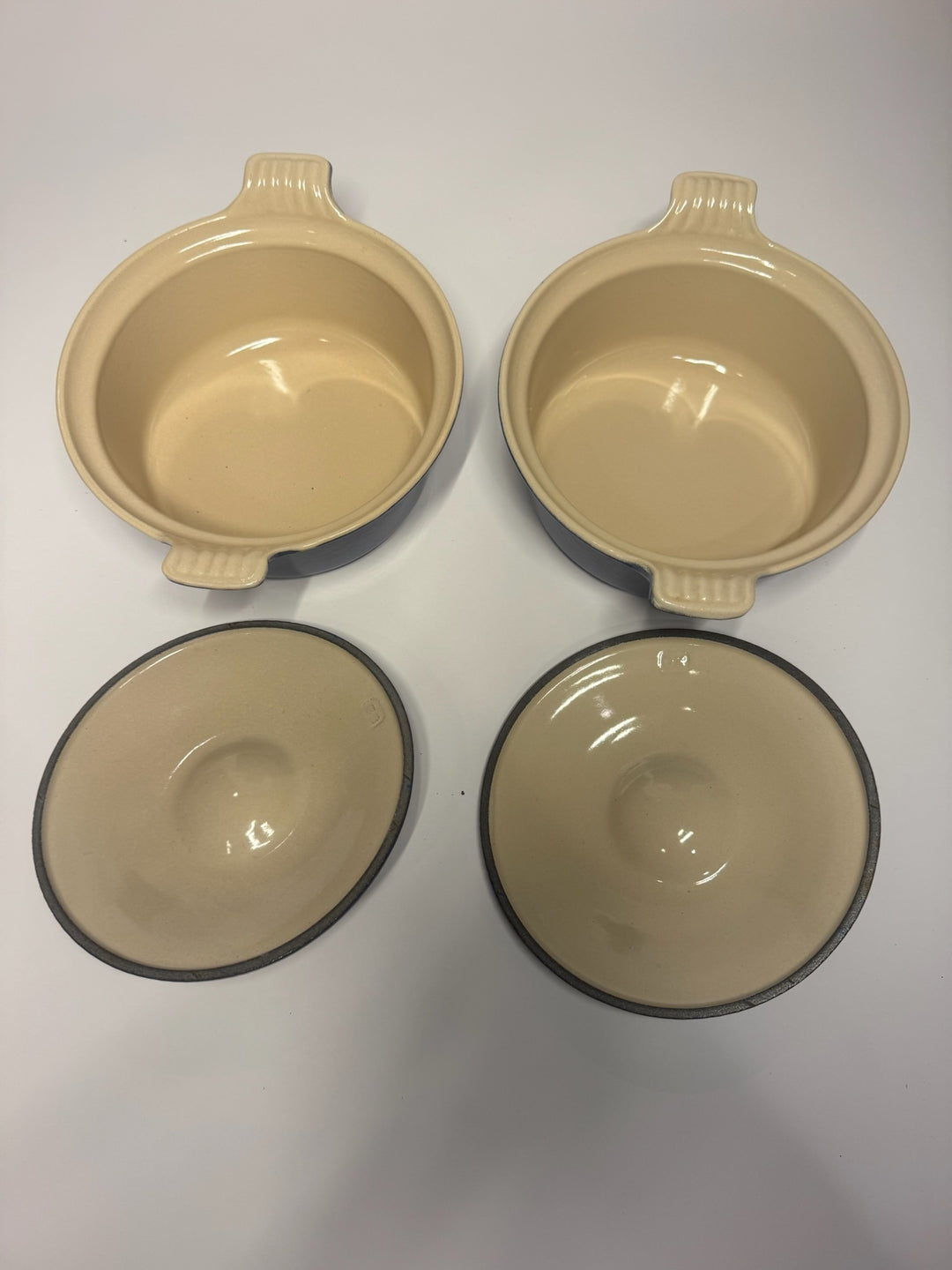 2 Le Creuset Mini Dutch Ovens