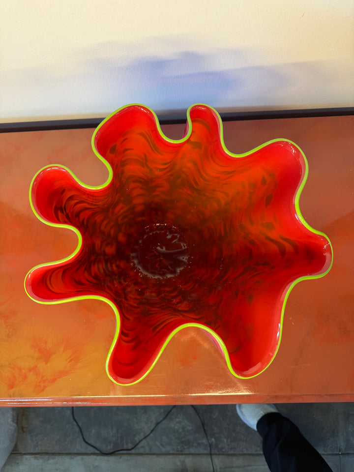Ruby Macchia Vase, Dale Chihuly