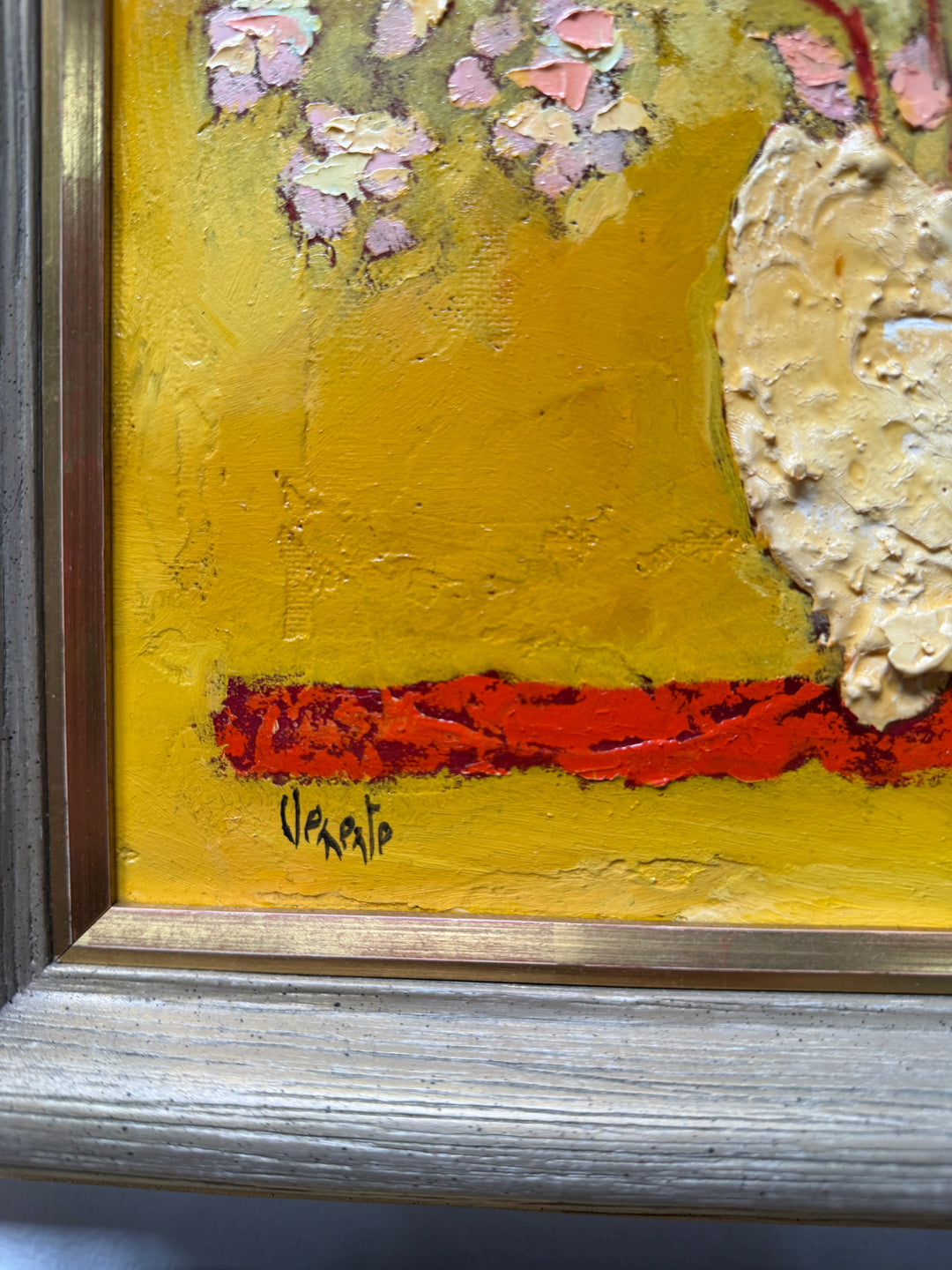 Clemente Minum - Floral Oil Painting