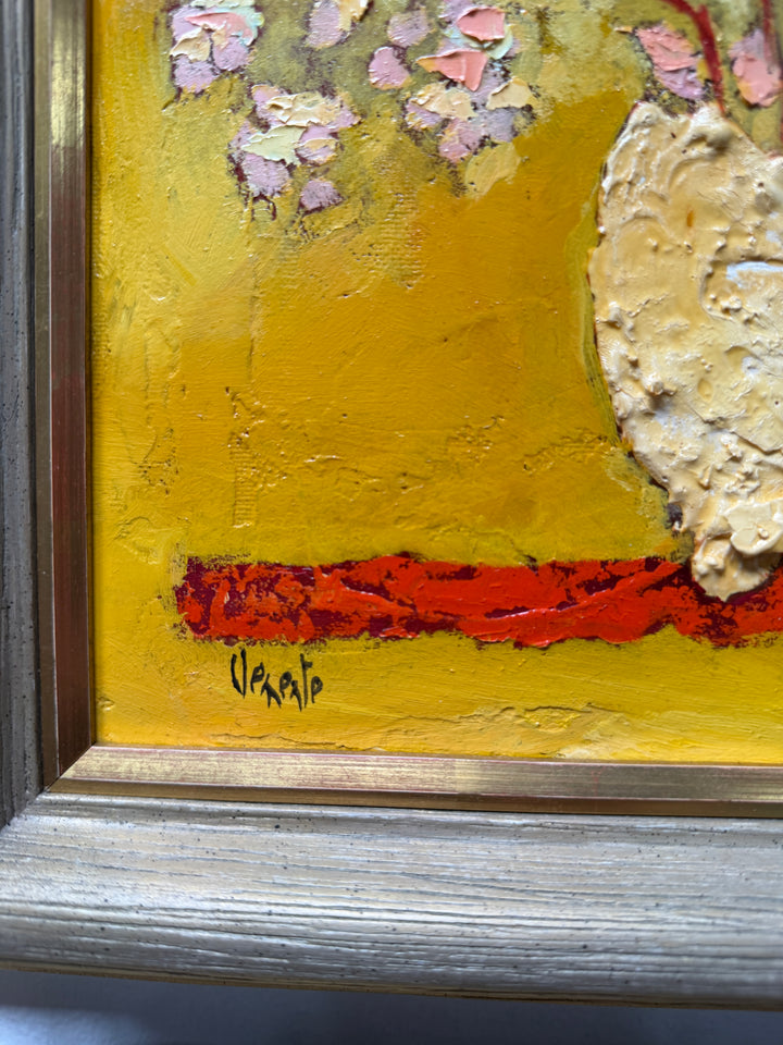 Clemente Minum - Floral Oil Painting