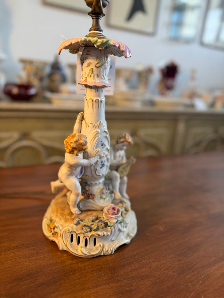 Vintage Porcelain Lamp