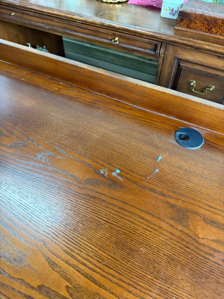 Vintage Wooden Desk (Needs work! But great structural condition)