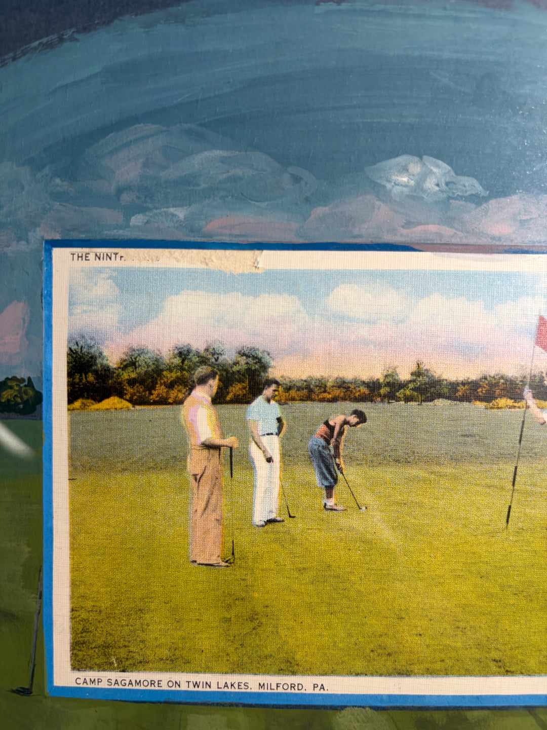 Vintage Golf Art