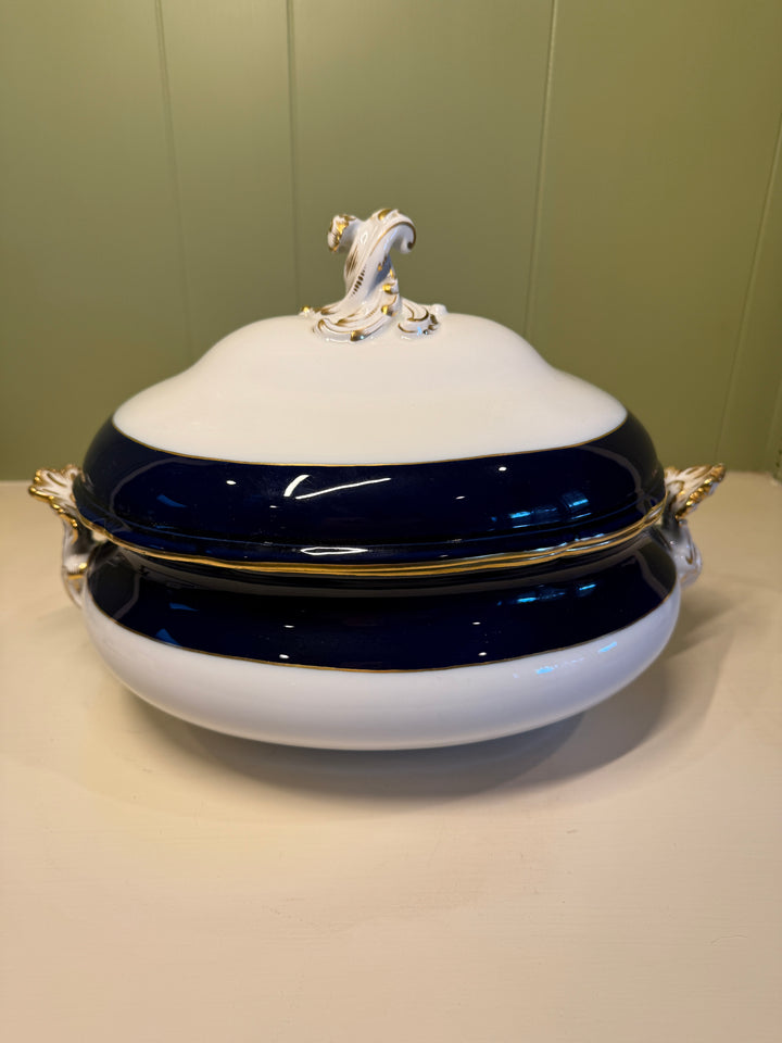 Meissen Cobalt Tureen