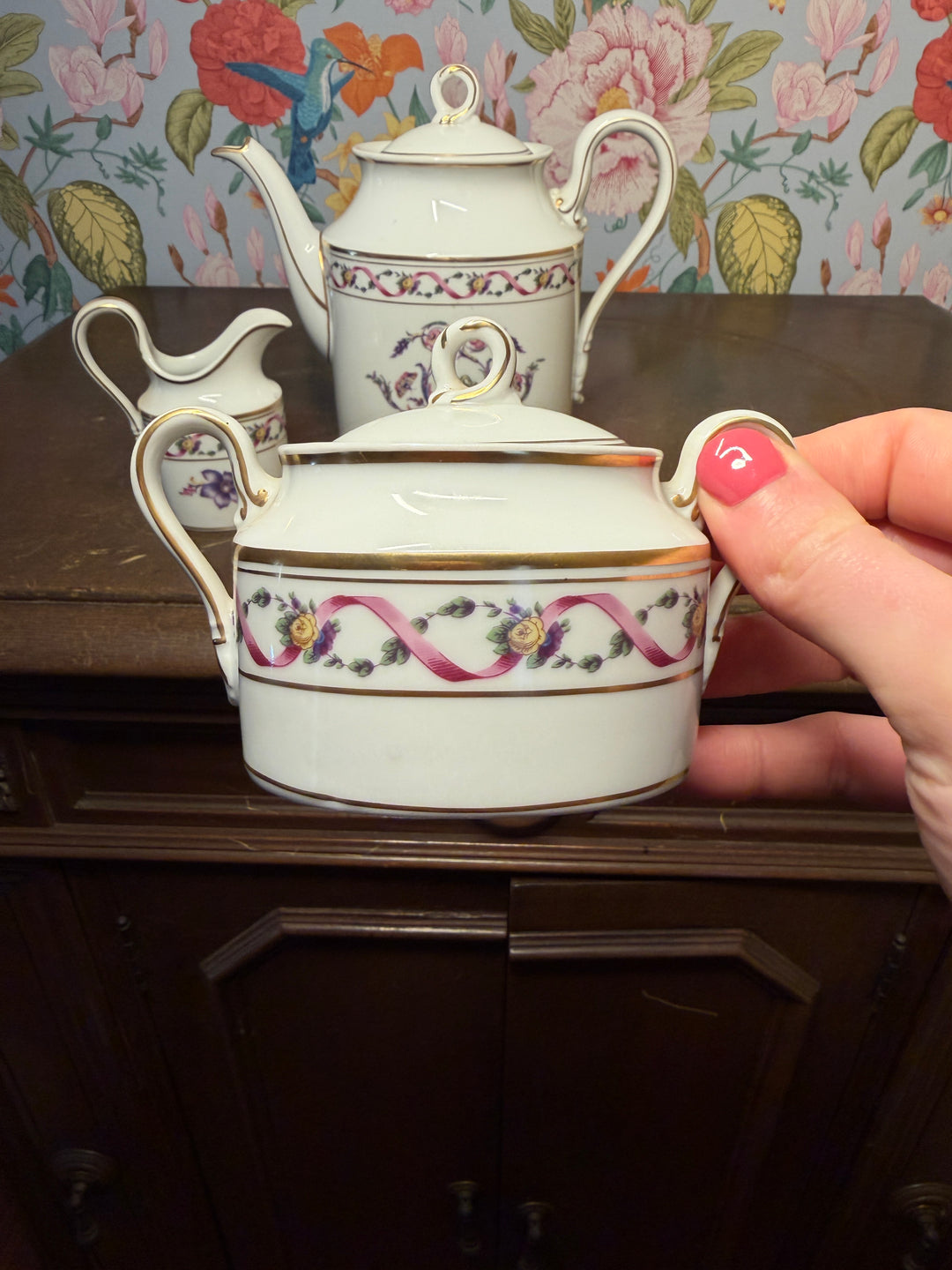 Ginori Tea Set (3 Pieces)