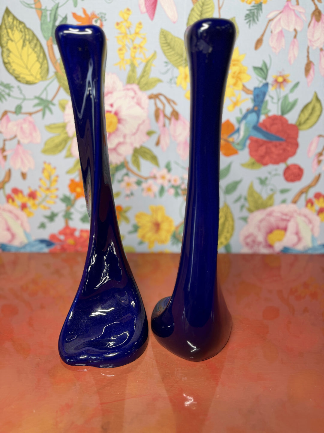 Vintage Elsa Peretti for Tiffany Blue Vases - 2 - Made in Italy