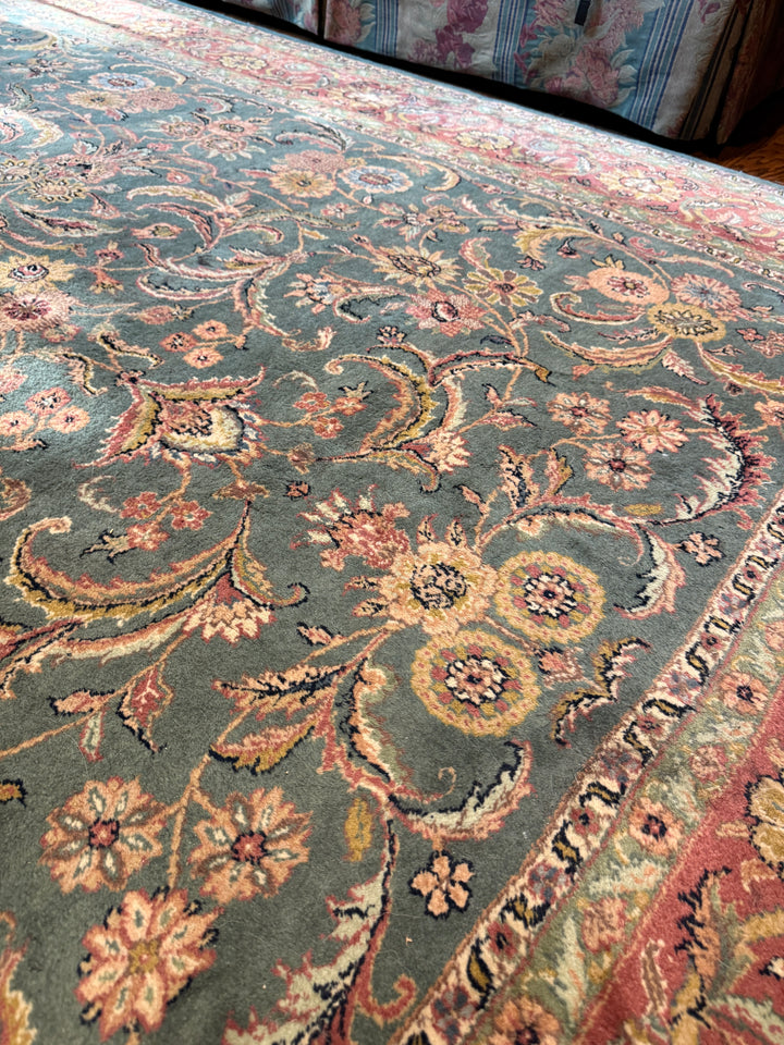 Fine Indo Kashir Rug (8x10 ft) (Online Only Item)