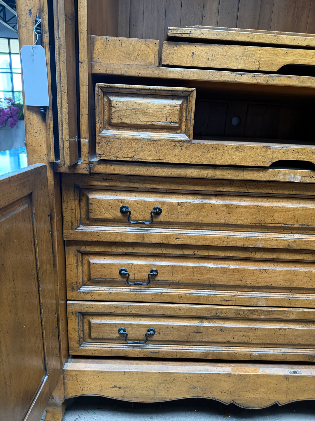 Wooden TV Console