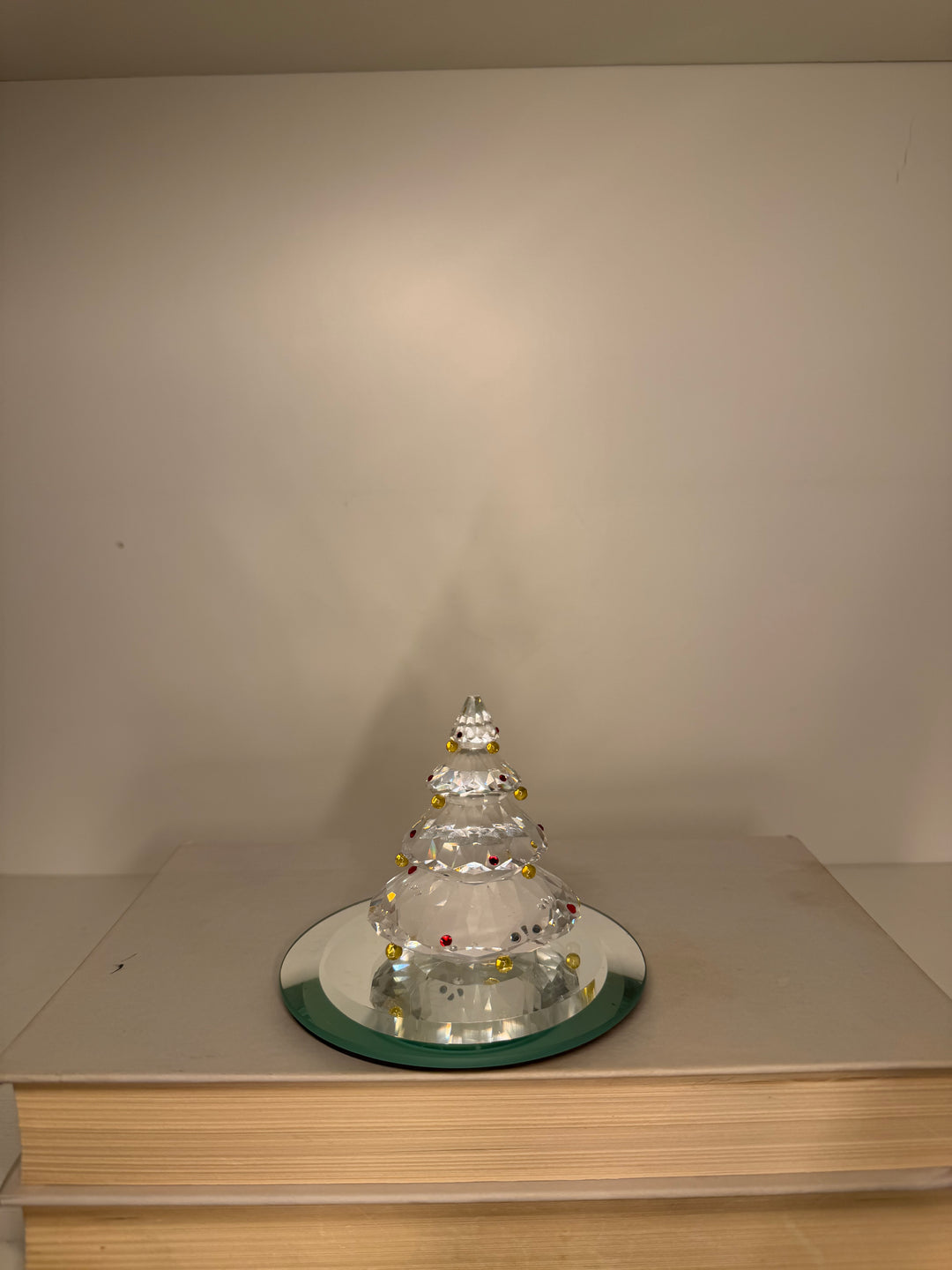 Swarovski Crystal Christmas Tree with Tray