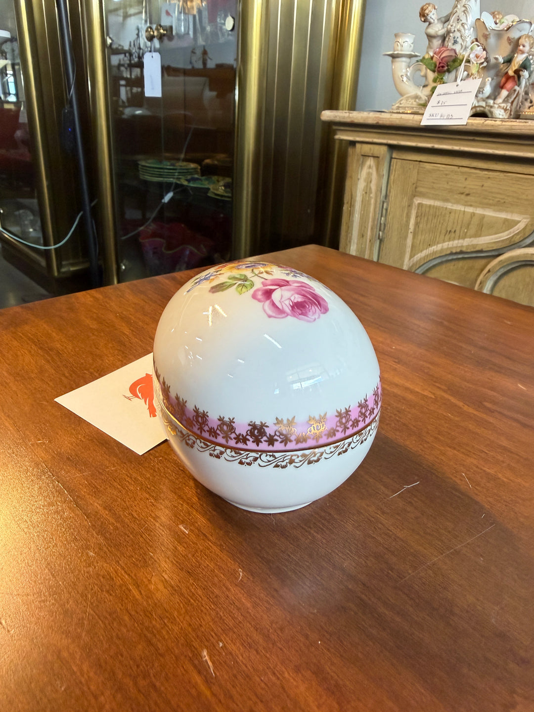 Dresden Porcelain Egg