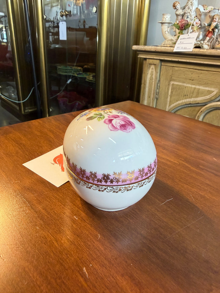 Dresden Porcelain Egg