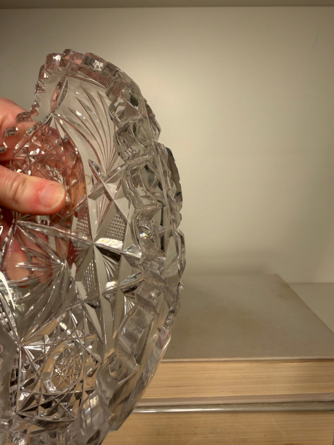 American Brilliant Cut Crystal Bowls - Set of 3