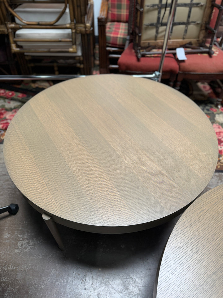Large Round Double Coffee Tables
