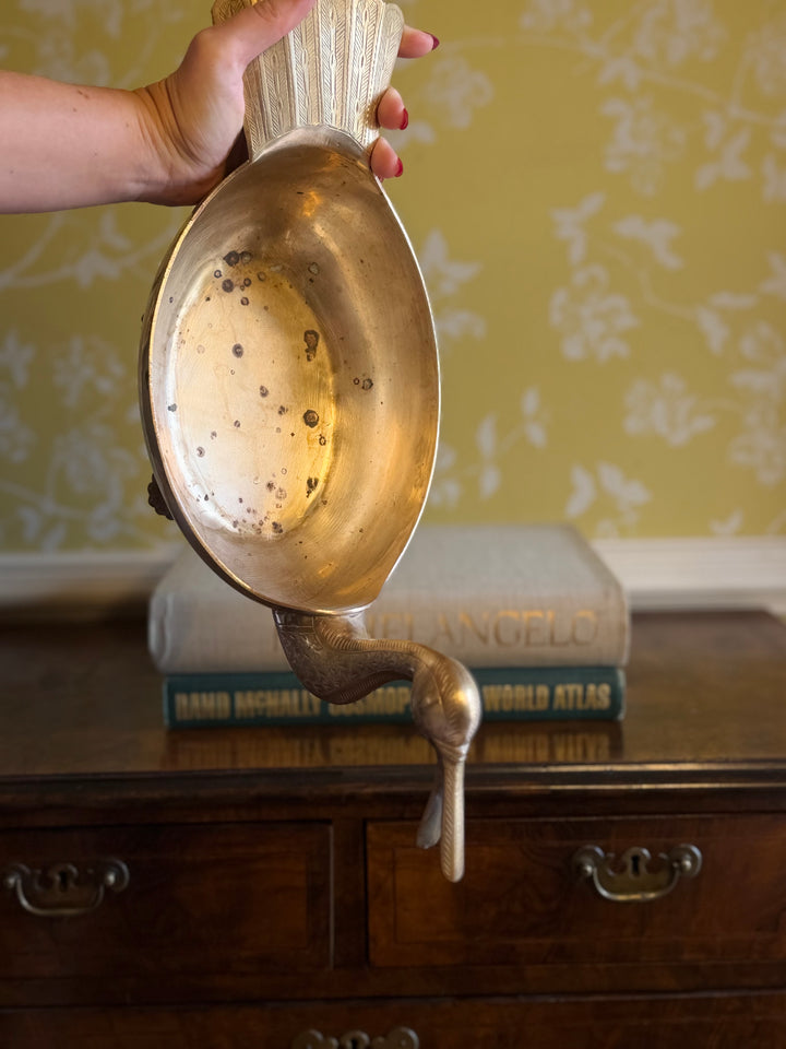 Brass Footed Duck Bowl