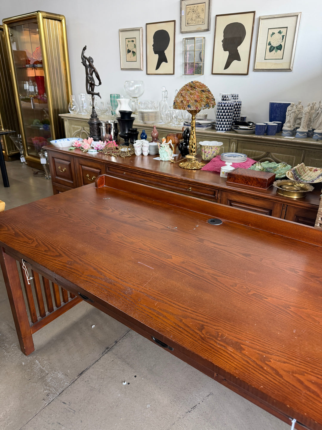 Vintage Wooden Desk (Needs work! But great structural condition)