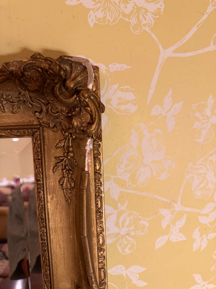 Antique French Ornate Mirror