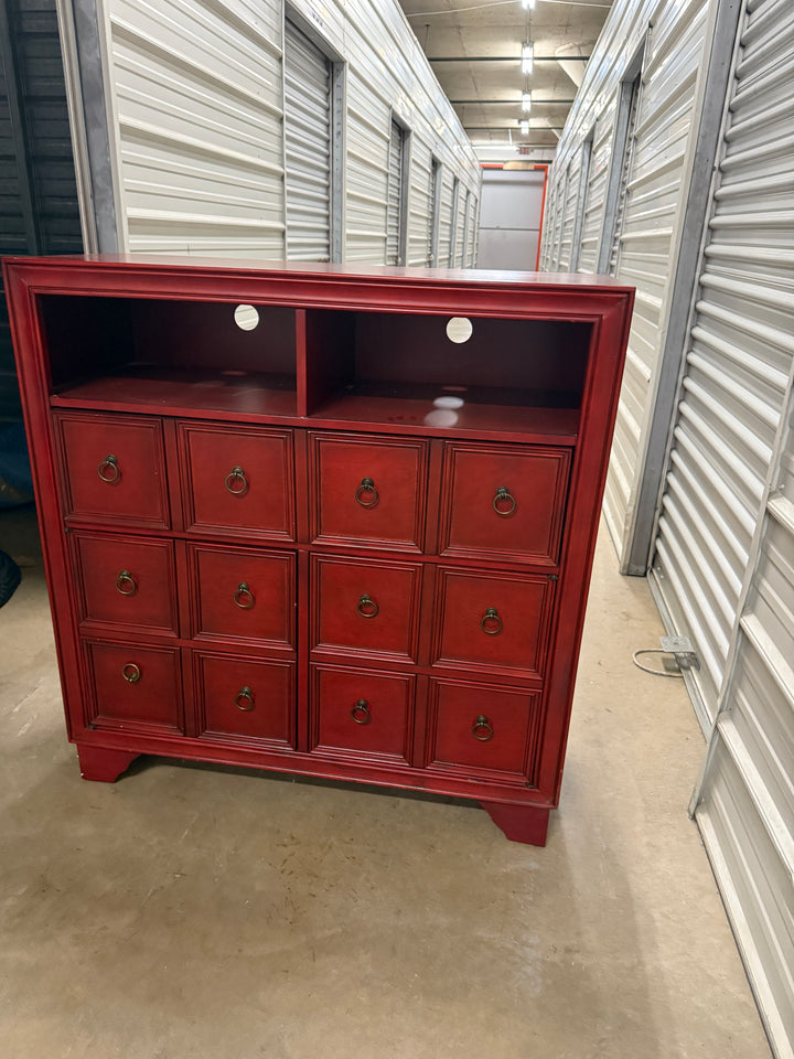 Coast to Coast Red Media Console