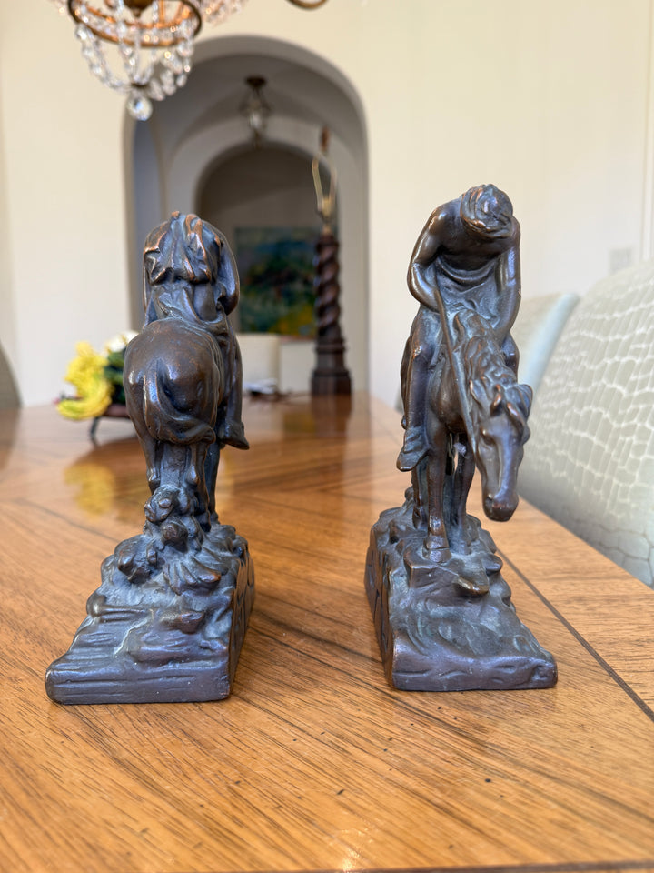 “End of the Trail” Bookends