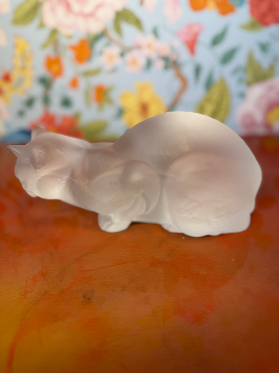 Lalique Crouching Cat