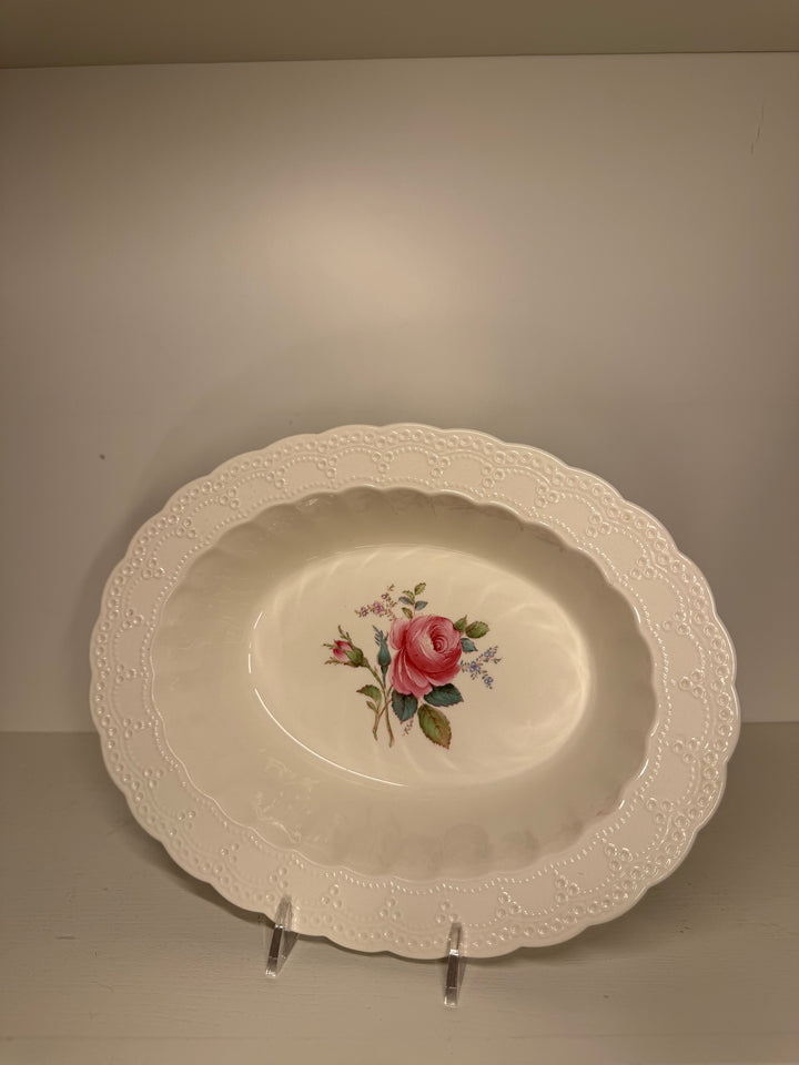 Spode Billingsley Rose Oval Serving Dish