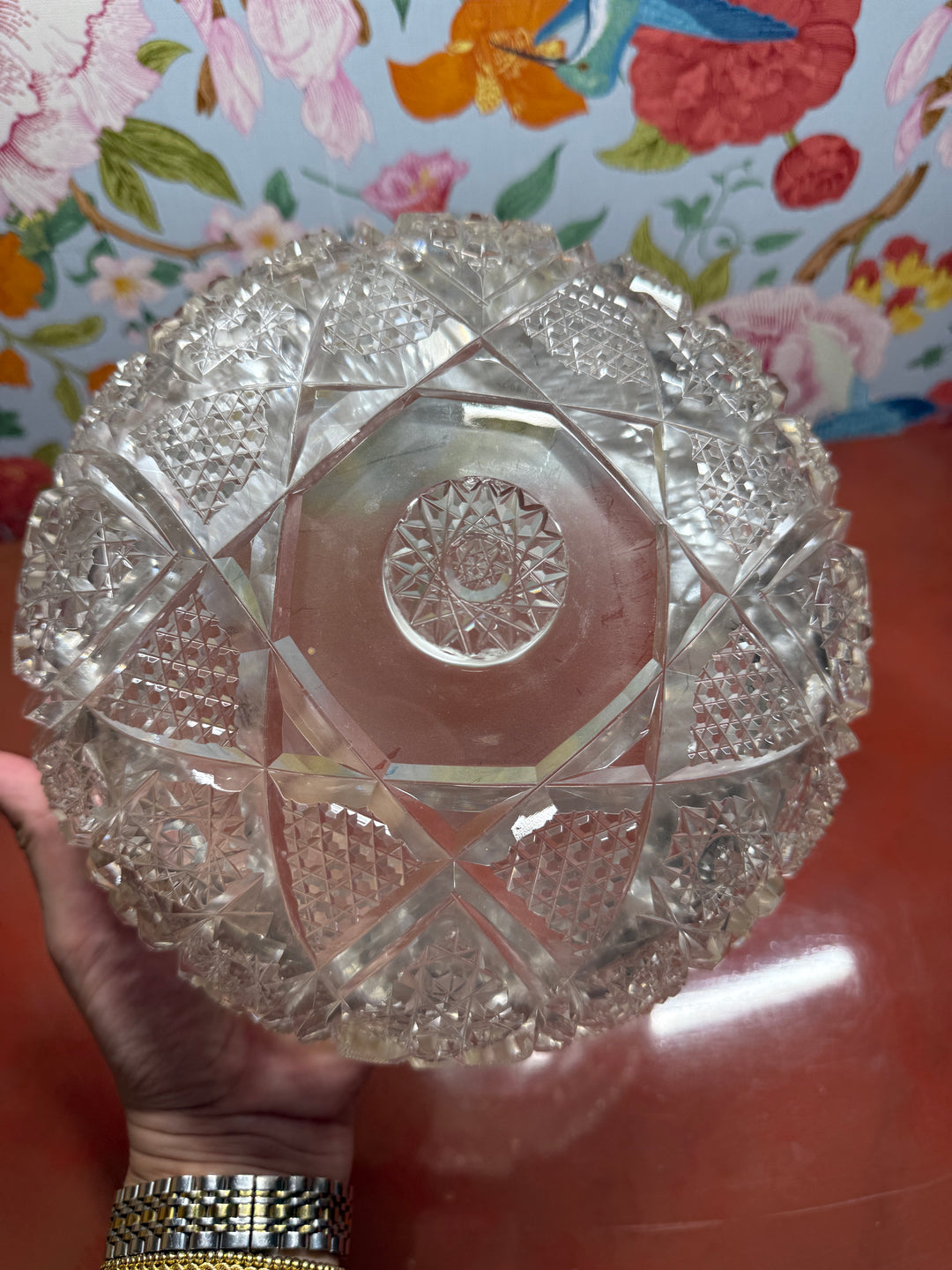 Cut Glass Bowl