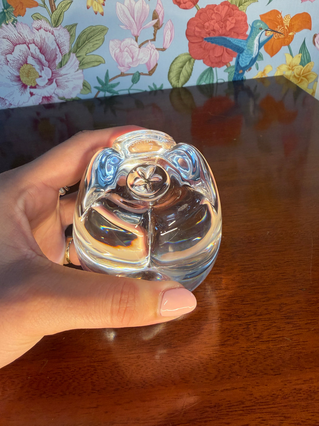 Steuben Apple Paperweight
