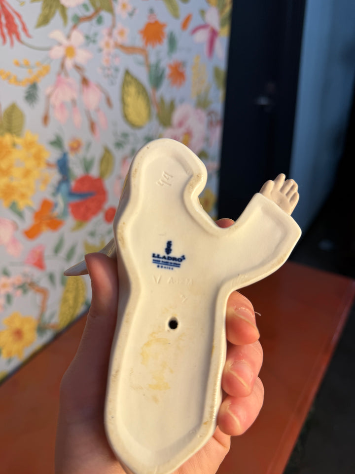 Lladro Angel Child - Laying Down